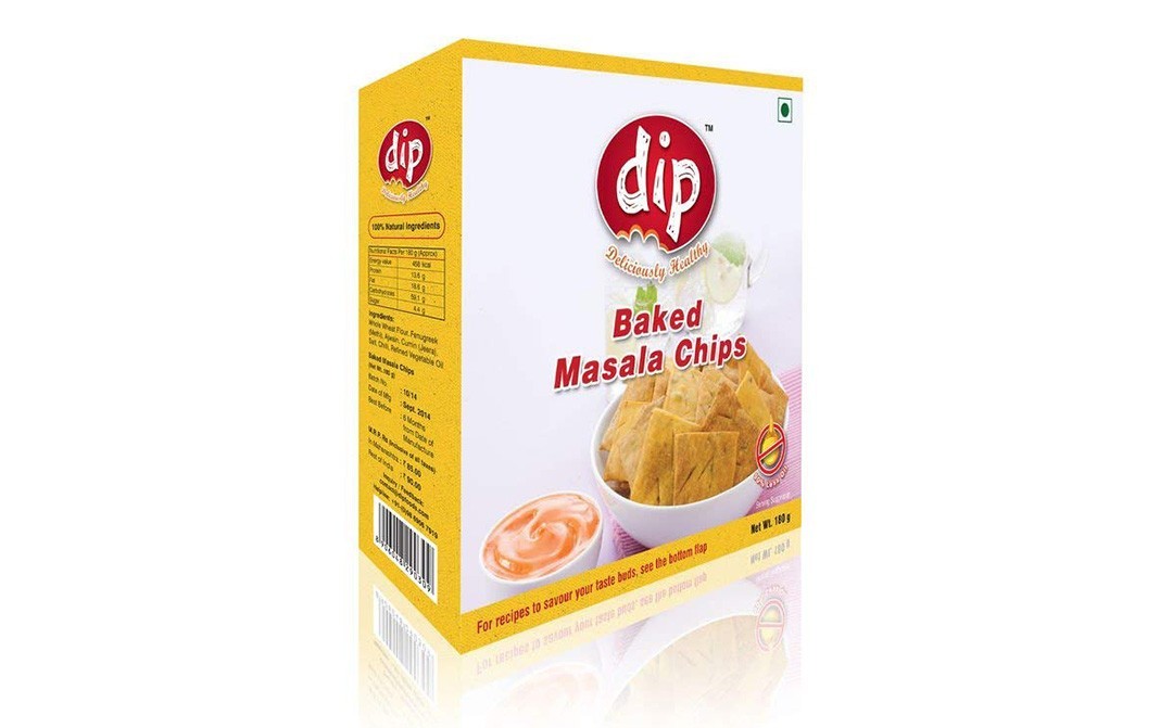 Dip Baked Masala Chips    Box  180 grams